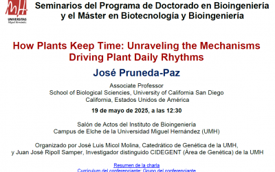 Seminar “How Plants Keep Time: Unraveling the Mechanisms Driving Plant Daily Rhythms”